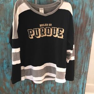 Victoria secret Pink Purdue knit sweater